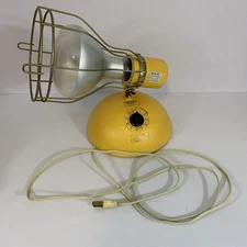 Vintage General Electric Deluxe Time A Tan Sun Lamp RSK6 Works UV