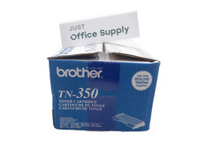 Genuine Brother TN-350 Toner Cartridge Black Free Shipping OPEN BOX