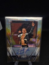 2026 Topps Chrome WWE Tyler Bate Gold Refractor Auto /50 #BCA-TBT