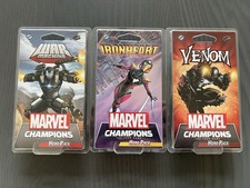 Marvel Champions The Card Game Hero Packs: War Machine, Ironheart, Venom - NEW