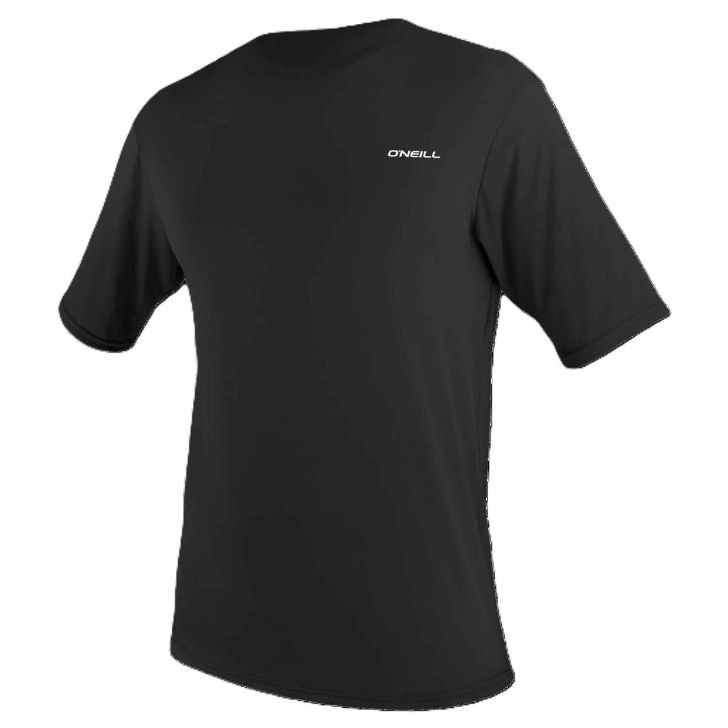 O'NEILL MENS RASH VEST T SHIRT.SKINS BLACK UPF50+ SUN PROTECTION GUARD TOP W26