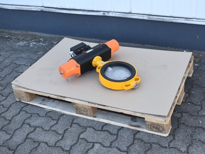 Ebro Armaturen EB10.1 Sys 60 Pneumatikantrieb einfachwirkender Vierteldreh-Aktor
