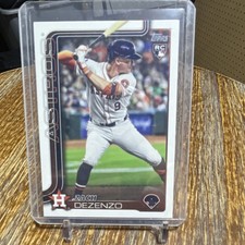 Topps 2024 Series 1 Zach Dezenzo #89 Houston Astros Rookie Baseball Card