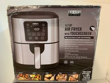 BELLA PRO 4.2-qt. Digital Touchscreen Air Fryer Stainless Steel 1500W 90240 