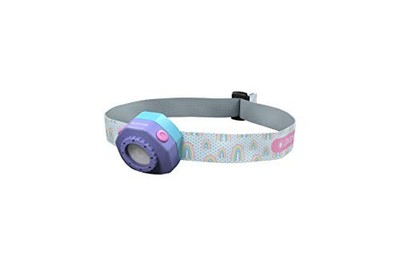 Ledlenser KIDLED4R Purple Rechargeable LED Headlamp Max 40 Lumens Rainbow Purple