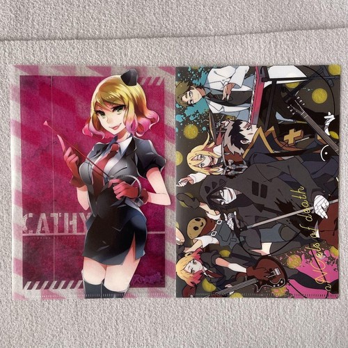 Angel of Slaughter Goods Lot 9 Zack Danny Eddie Rachel Cathy Strap Clear File - Bild 3 von 5