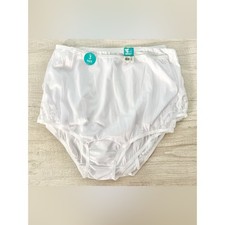 Vanity Fair Women's White 3-Pk. Perfectly Yours Brief Underwear Size XL