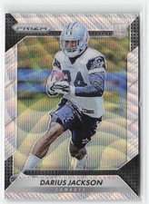Darius Jackson 2016 Panini Prizm Blue Wave #/149 #269 Dallas Cowboys RC