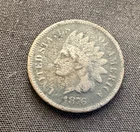 1876 Indian Head Cent - Scarce  Semi-key  Better Date  Porous
