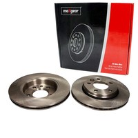 2X Maxgear Bremsschebeiben 294Mm BelÜFtet Hinten Passend FÜR VW California