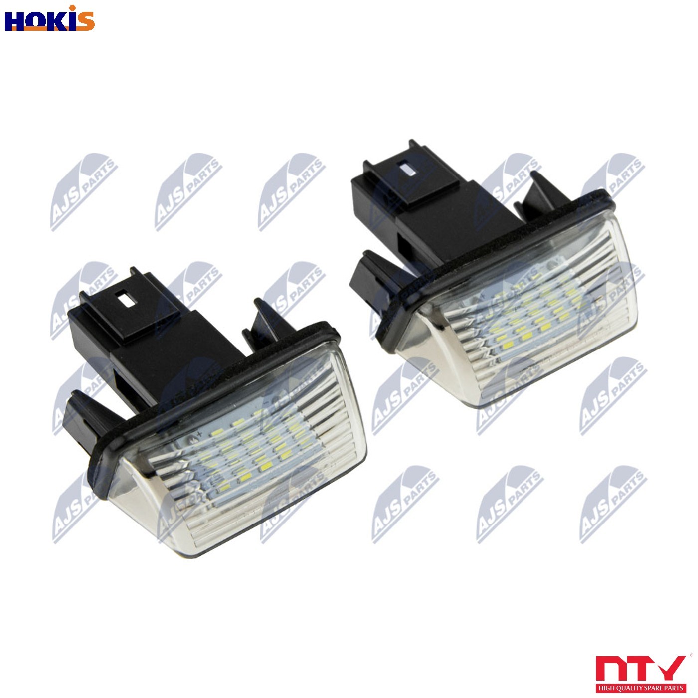 Original NTY License Plate Light ELP-CT-000 For Citroën Peugeot - Image 8