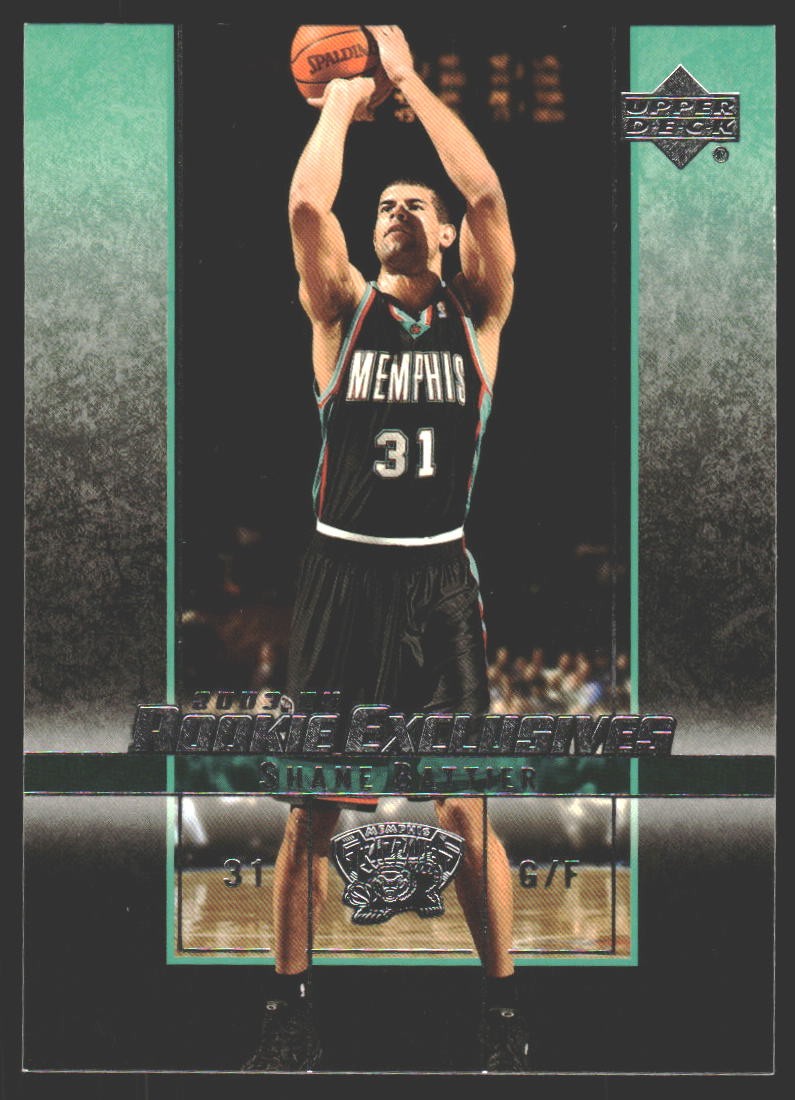 Shane Battier #50 2003-04 Upper Deck Rookie Exclusives Memphis Grizzlies