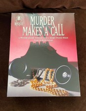 BePuzzled Murder Makes A Call Mystery Jigsaw Puzzle 1994 1000 Pc NEW SEALED