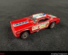Vintage 1970 Original Hot Wheels Redline Mongoose vs. Snake Funny Car Red McEwen
