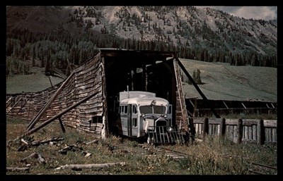 Galloping Goose #3 Train Lizard Head Pass Colorado Snow Shed Postcard 1972