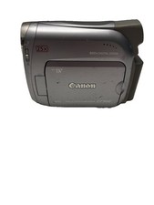 Canon ZR500 Standard Definition MiniDV Camcorder Silver Tested Works WCharger