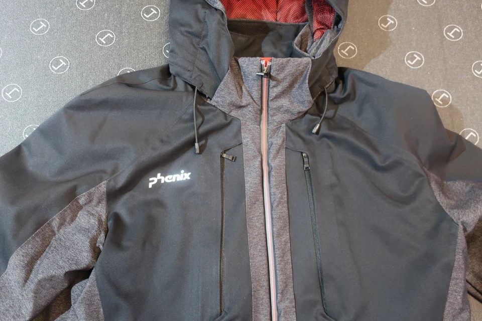 Phenix Skijacke Herren, Gr. 56, XXL, schwarz-grau, Top Zustand - Bild 3 von 4