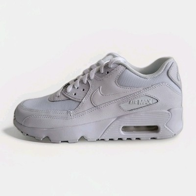 NIKE AIR MAX 90 MESH (GS) GRÖßE UK 5,5 EUR 38,5 (833418 100) WEISS