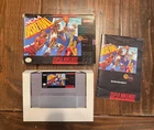 NCAA BASKETBALL SNES Super Nintendo Video Game Cartridge Box Manual