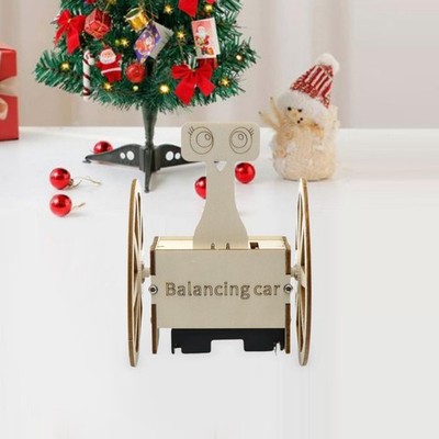Becher Balancing Roboter Auto Kit Vorbau Geschenk für Jungen Montessori Lehrmittel Zum Selbermachen