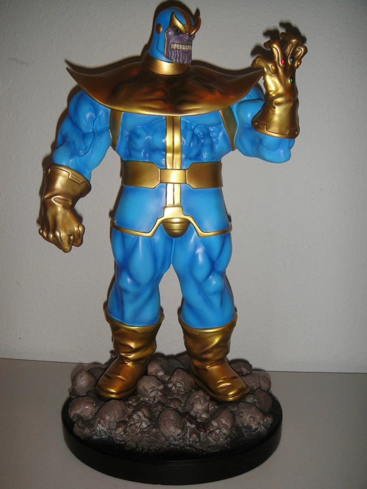 BOWEN Desings THANOS MUSEUM ESTATUA VENGADORES Marvel Sideshow Busto Iron Man Película Foto 2 de 4