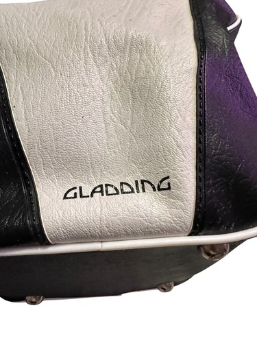 Bolso de Bowling Vintage, GLADDING Blanco y Negro Diseño Invertido Bowling Ball Bag - Imagen 3 de 10