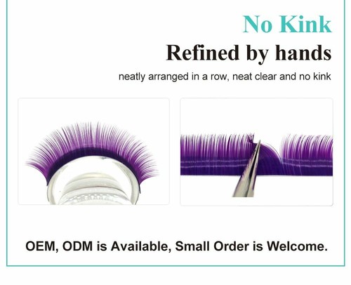 16rows Multicolor Eyelash Extension / Individual Lashes Premium Makeup Eyelashes - Picture 10 of 12