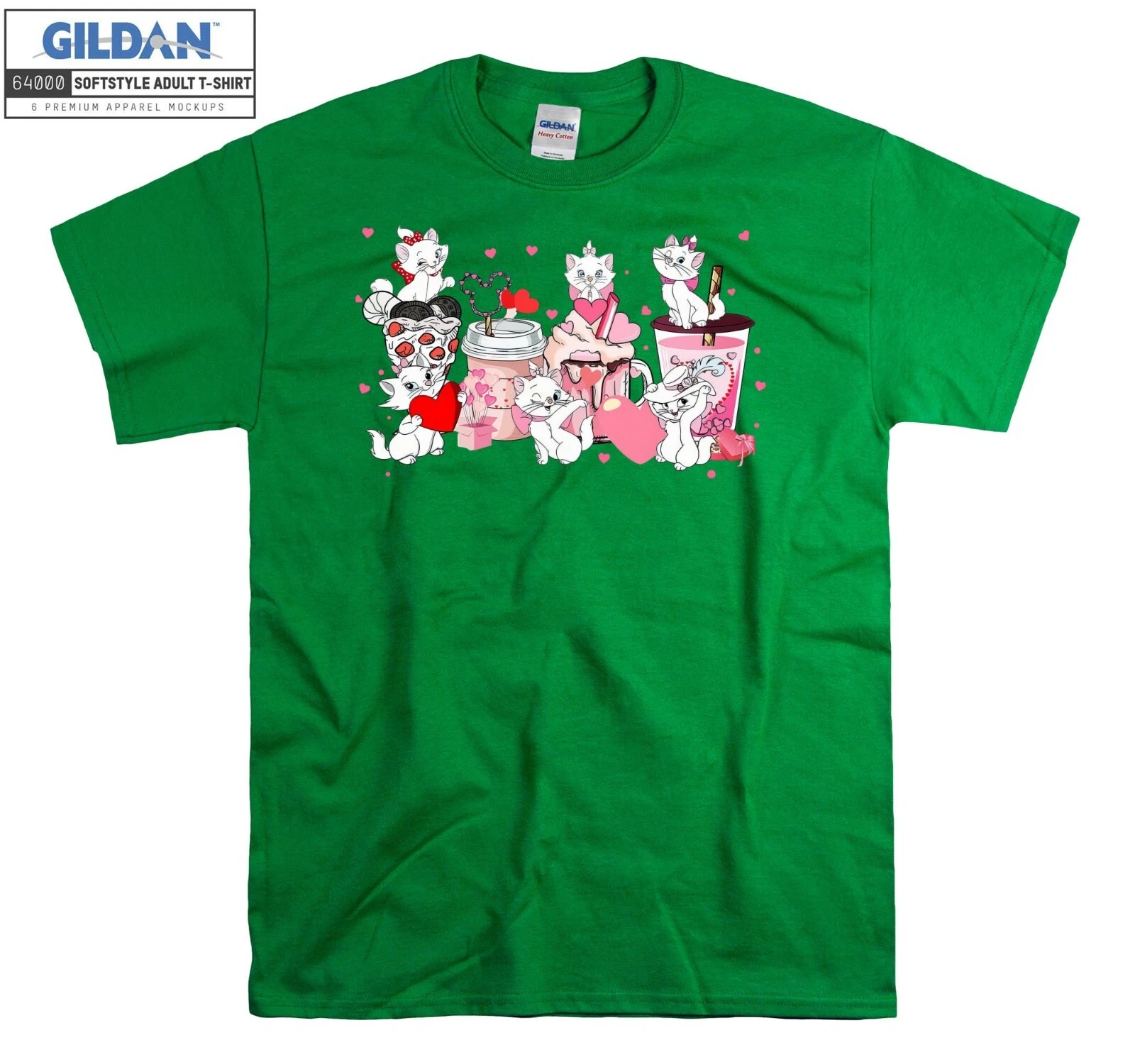 Felpa con cappuccio Disney Gli Aristogatti Maria Gatto San Valentino S uomo donna unisex AC186