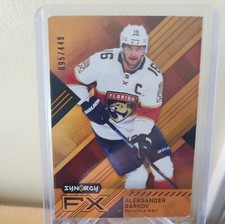 2021-22 Upper Deck Synergy Aleksander Barkov FX Orange 95/449 Florida Panthers 