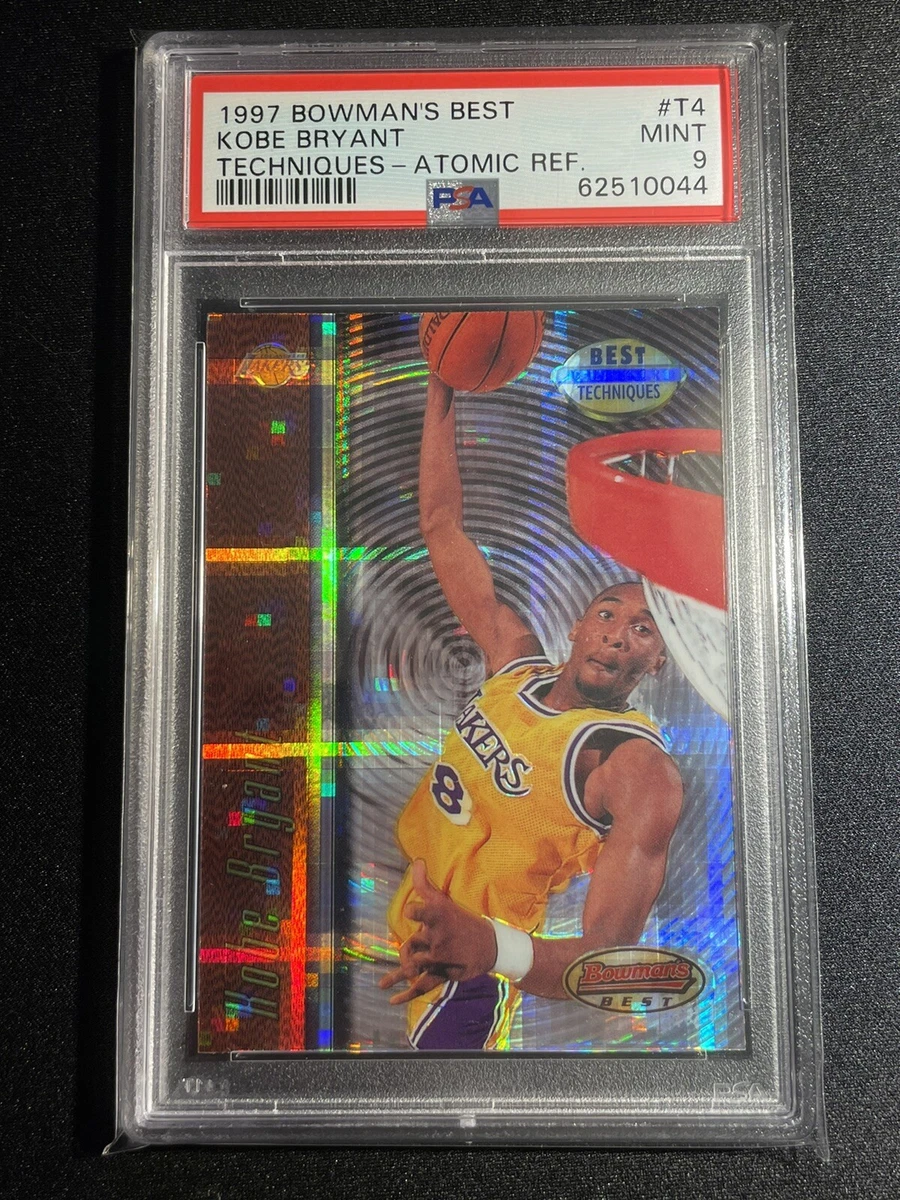 Bowman Kobe Bryant Basketball 1997-98 Season Sports Trading Cards