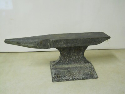 Anvil 13.5'' Long 15 lb 12oz Blacksmith Jeweler Shop Table Top Mount Portable