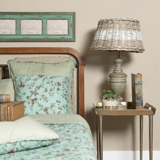 Tagesdecke Quilt Überwurf 140 x 220 cm mit Kissenhüllen Set gratis Landhaus Stil