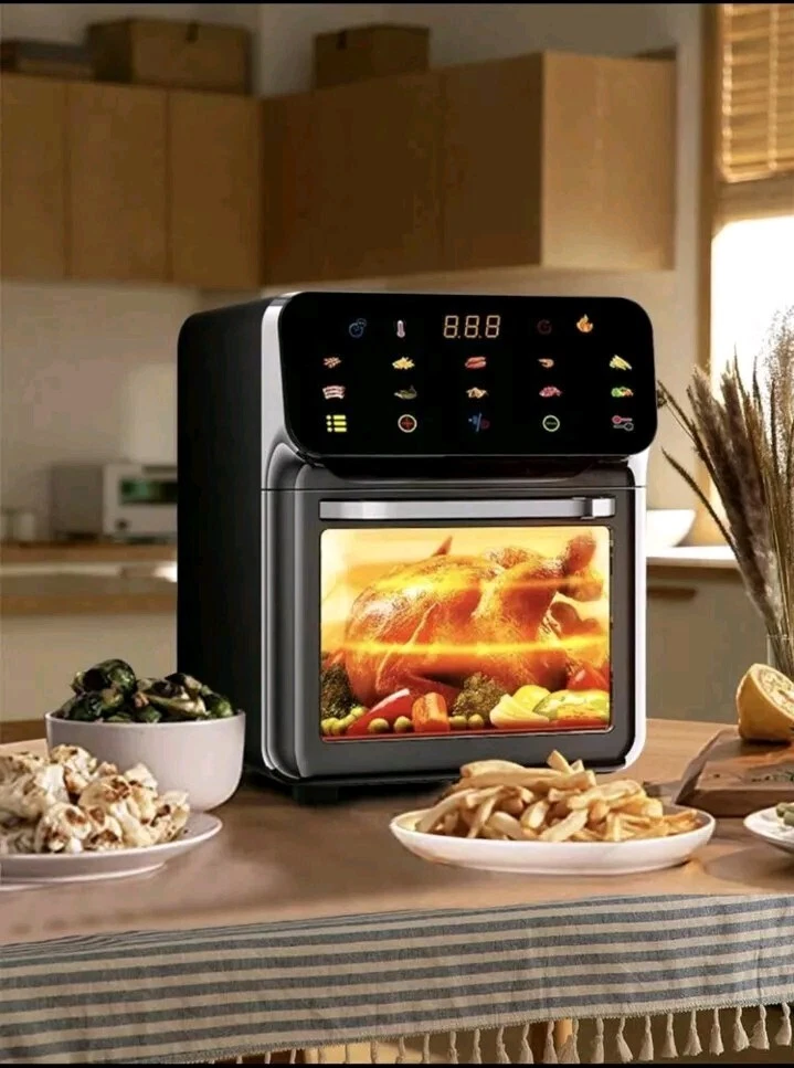 Electric Dual Control Digital Lcd Touchscreen Intelligent Air Fryer
Opens in a new window or tab