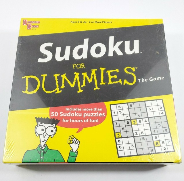 17117 Sudoku For Dummies The Game By University Games Family Fun 