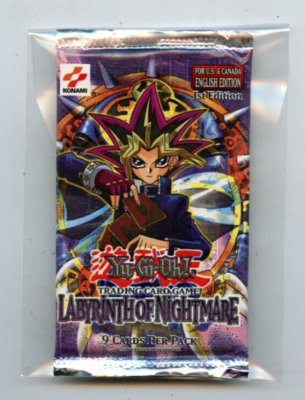 labyrinth of nightmare 1st edition booster box Yugioh Cards/Labyrinth Korean Ver / 40 Packs / 5 Cards per Pack : Toys & Games 9 cards per pack with 1 guaranteed rare! YuGiOh Trading Card Game Labyrinth