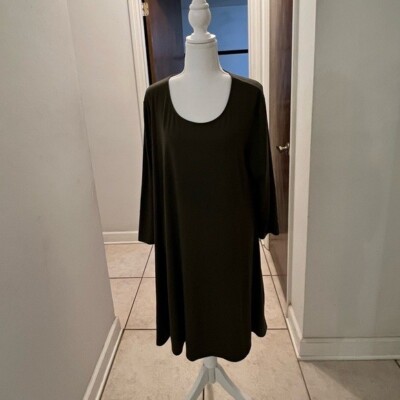 green emerald velvet dress Women's Hudson T-Shirt Dress Olive Green | Fair Trade