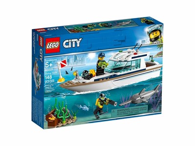 LEGO 60221 City Diving Yacht 673419303545 | eBay