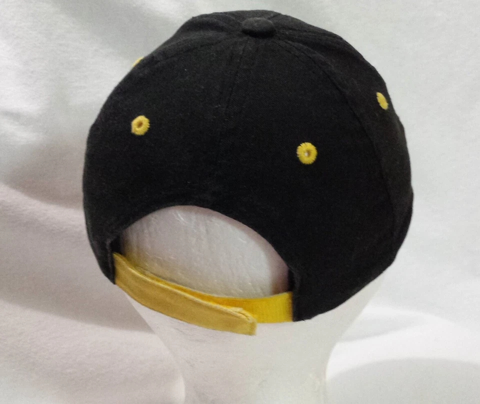 Batman DC Comics Juvenil Gorra Sombrero Negro Murciélago Logo Plata Brillo Bordado Licencia Foto 3 de 4