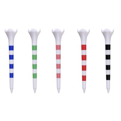 20Pcs Golfs Tees Plastics Golfs Driver Training Tees Golfs Holder Low Resistance