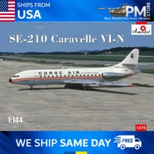 Amodel 1479 SE-210 Caravelle VI-N Course Air, scale plastic model kit 1/144
