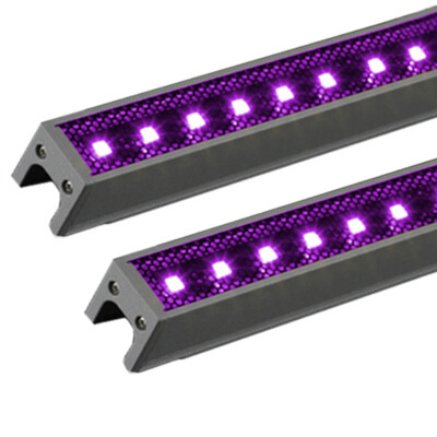 2Pcs LED Outdoor Advertisements Lamp Linear Wall Washer Light Waterproof DC 24V