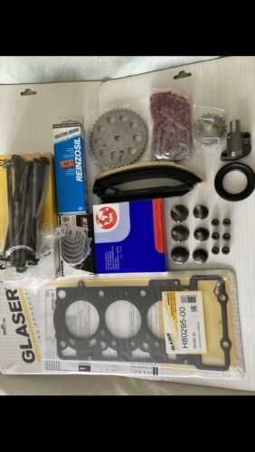 REBUILD KIT SMART CAR 600cc 599cc PISTON RINGS EXHAUST VALVES TIMING CHAIN KIT - Picture 3 of 5