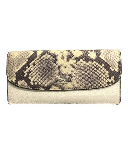 COACH Kacey Satchel Leather Refined Pebble And Snake  display picture 1