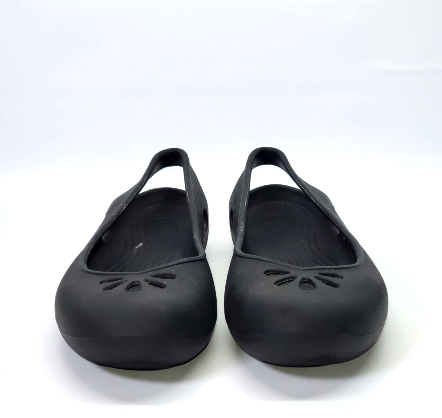 Crocs Womens Black Kadee Slingback Lightweight Casual… Gem
