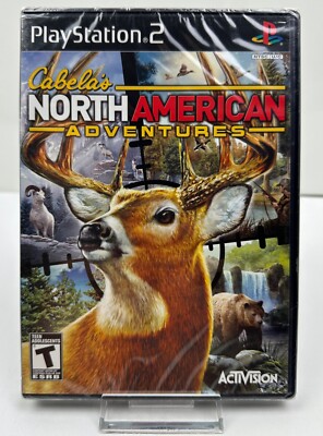 Cabela's North American Adventures (Sony PlayStation 2, 2010) PS2 *New & Sealed*