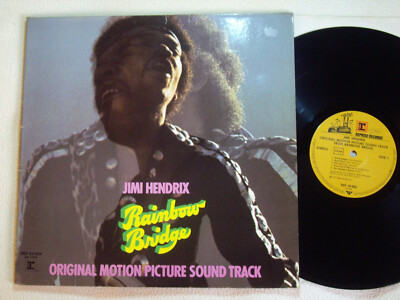 JIMI HENDRIX - Rainbow Bridge Soundtrack FOC LP Reprise Records Germany