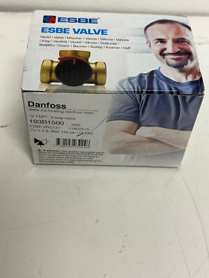 Danfoss 193B1500 ESBE Valve 1/2'' FNPT 3 Way Valve