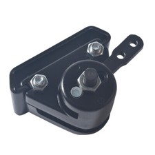 Go Kart Mechanical Brake Caliper Bracket for Rotor Disc Go Kart Fun Cart Black