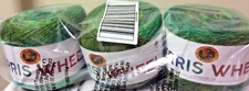 Lion Brand Yarns Ferris Wheel color “Evergreen” 3 Pack