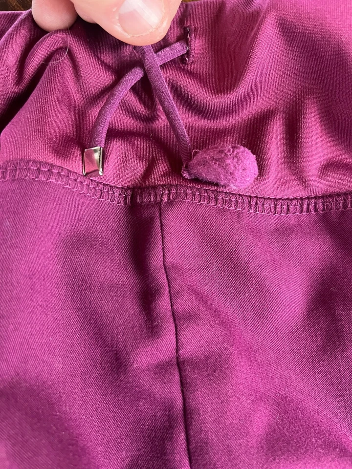 Pantalones de anatomía grises, pequeños para mujer, morados, ropa deportiva, pantalones exfoliantes, ropa deportiva Foto 3 de 4